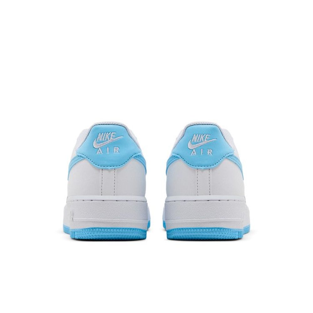 Nike Air Force 1 Low White Aquarius Blue (GS) – podrážka | Purekickz