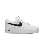 Nike Air Force 1 Low White Black (2020) – boční pohled | Purekickz