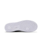 Nike Air Force 1 Low White Black (GS) – zadní pohled | Purekickz