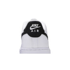 Nike Air Force 1 Low White Black (GS) – detail materiálu | Purekickz