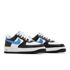 Nike Air Force 1 Low White Black Light Photo Blue (GS) – lifestyle foto | Purekickz