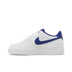 Nike Air Force 1 Low White Deep Royal (GS) – hlavní pohled | Purekickz