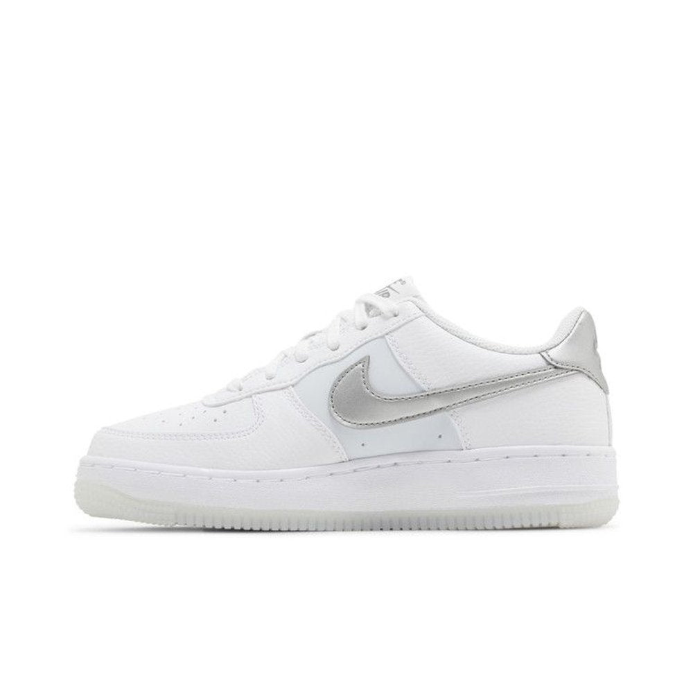Nike Air Force 1 Low White Football Grey (GS) – hlavní pohled | Purekickz