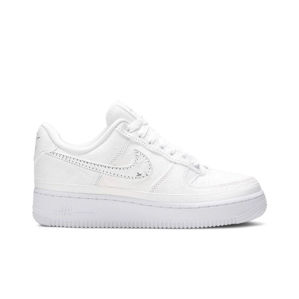Nike Air Force 1 LX Reveal Black Swoosh – boční pohled | Purekickz