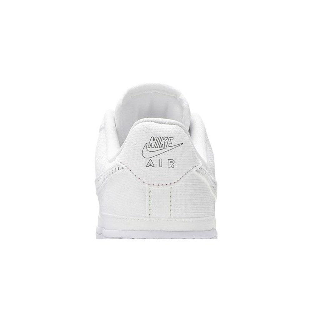 Nike Air Force 1 LX Reveal Black Swoosh – detail materiálu | Purekickz