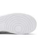 Nike Air Force 1 LX White – pohled shora | Purekickz