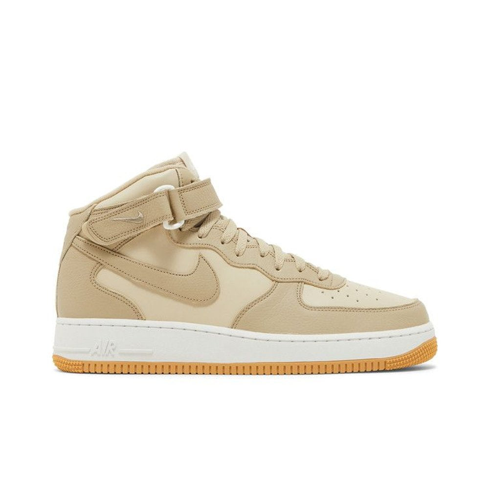 Nike Air Force 1 Mid '07 LX 'Limestone' – boční pohled | Purekickz