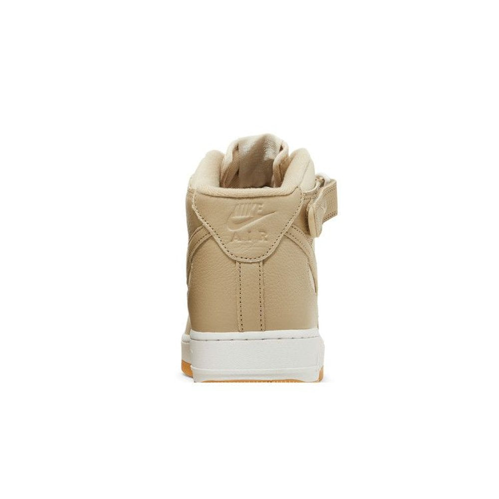 Nike Air Force 1 Mid '07 LX 'Limestone' – detail materiálu | Purekickz