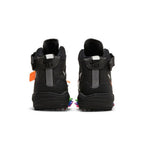Nike Air Force 1 Mid Off-White Black – podrážka | Purekickz