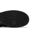 Nike Air Force 1 Mid Supreme Black – pohled shora | Purekickz