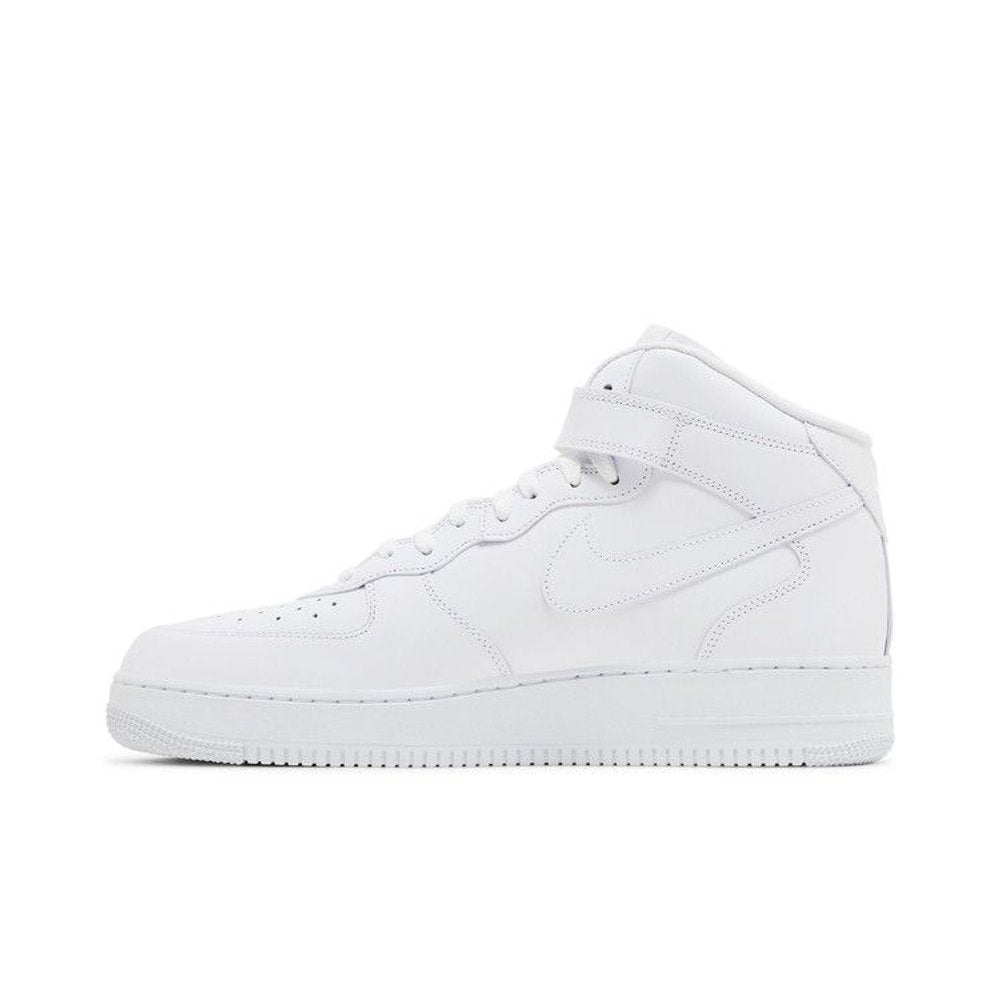 Nike Air Force 1 Mid Supreme White – hlavní pohled | Purekickz