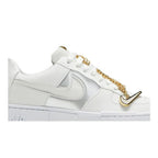 Nike Air Force 1 Pixel White Gold Chain – detail | Purekickz