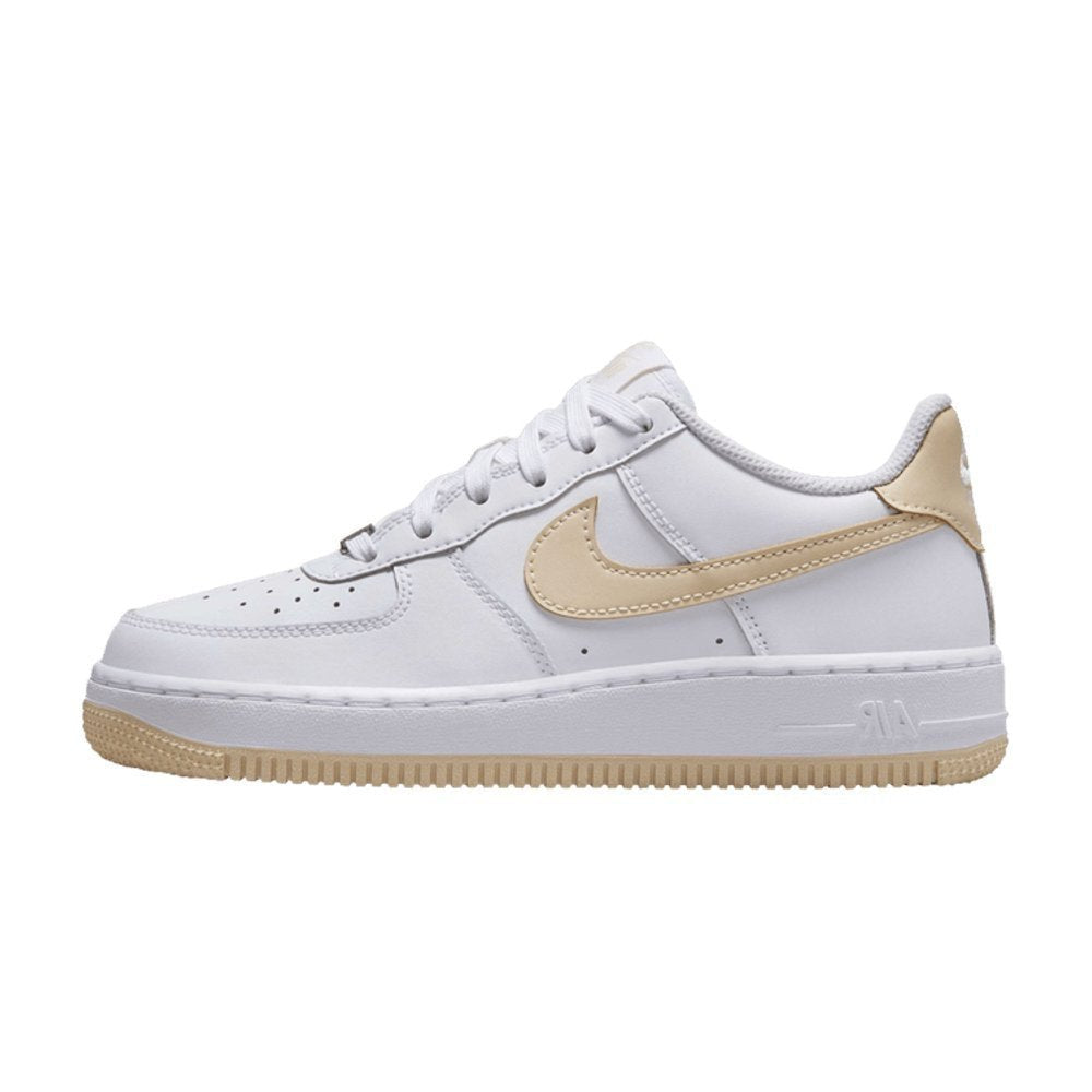 Nike Air Force 1 White Light Khaki (GS) – hlavní pohled | Purekickz