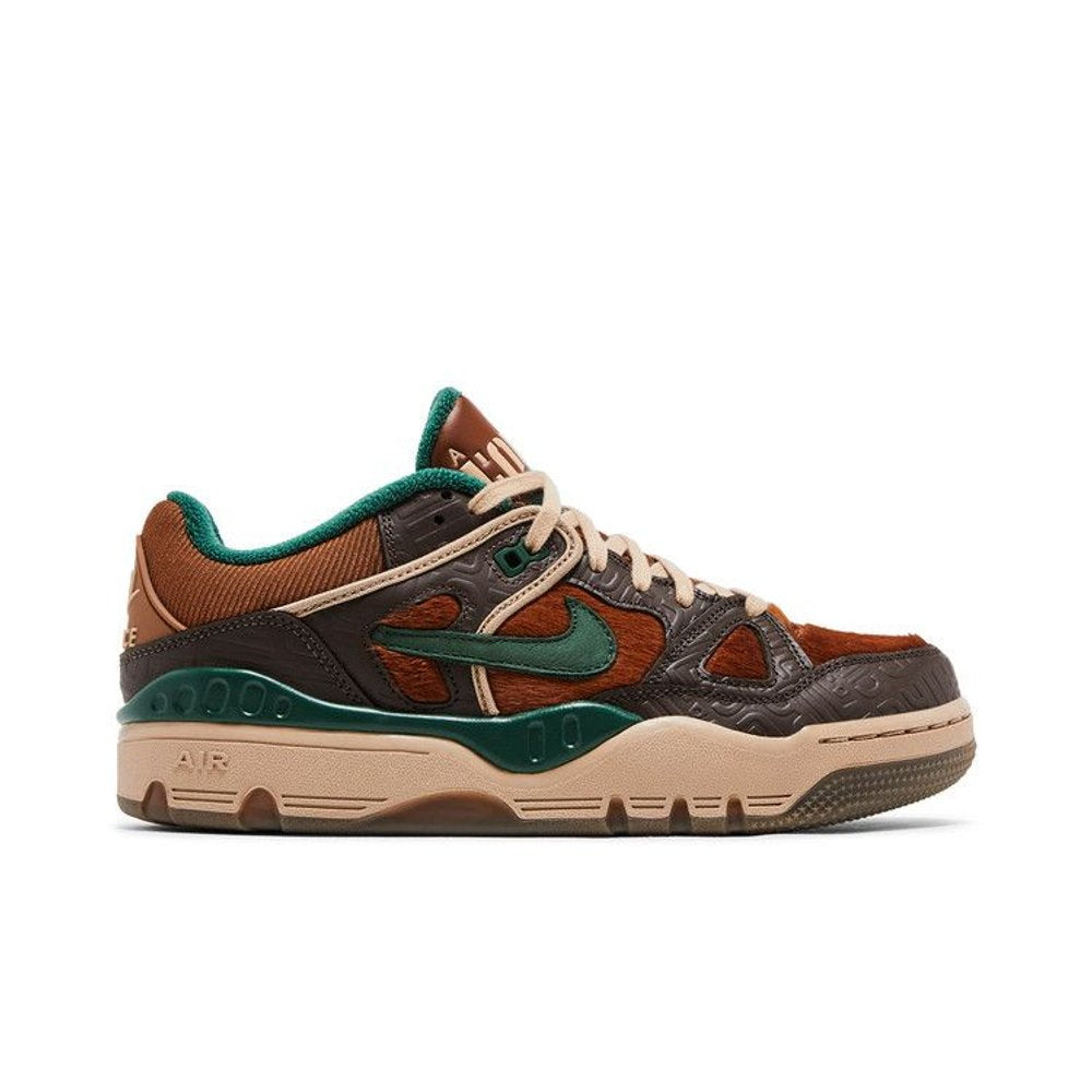 Nike Air Force 3 Low SP Nigo Baroque Brown – boční pohled | Purekickz