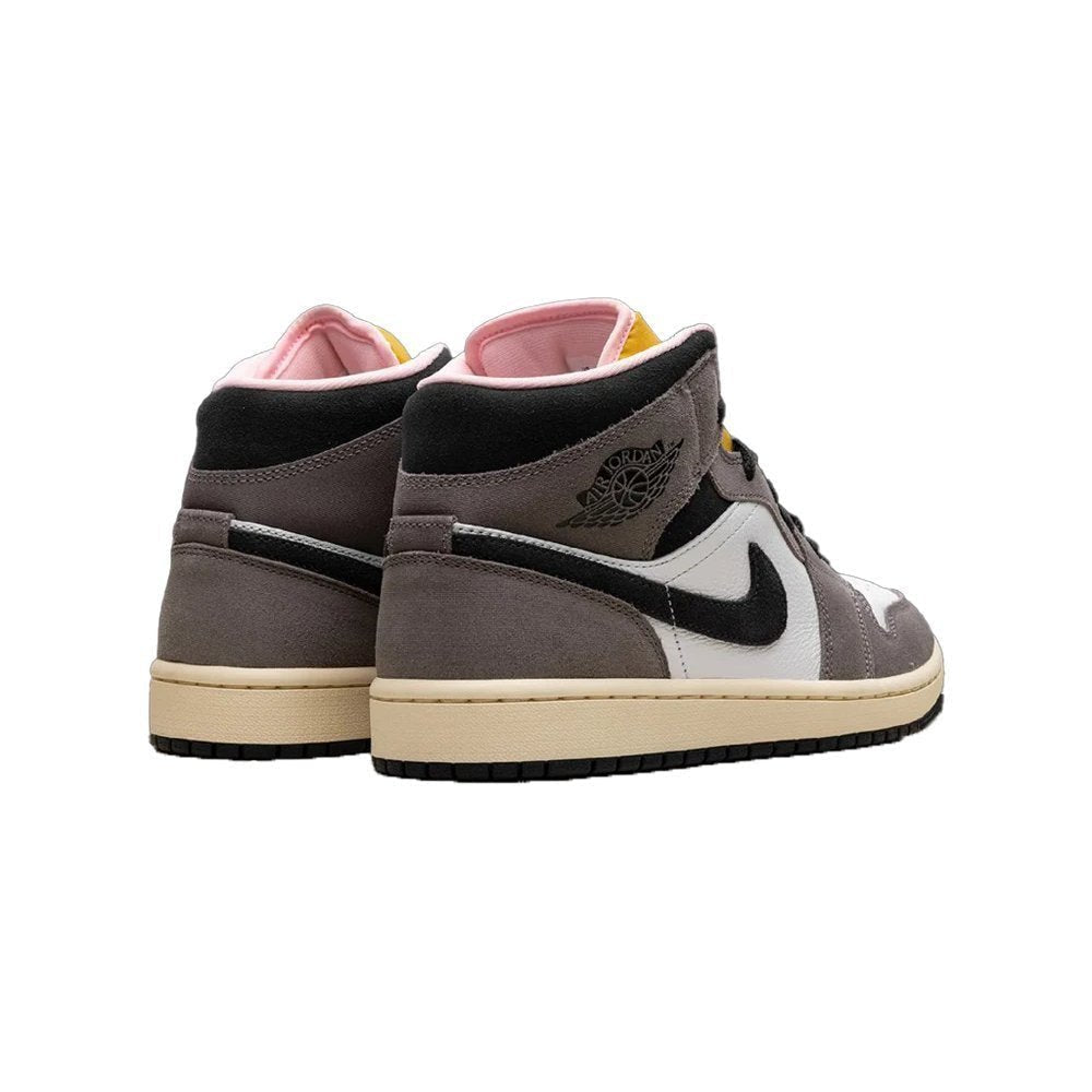 Nike Air Jordan 1 Mid SE Cave Stone – zadní pohled | Purekickz