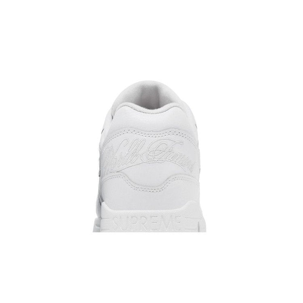 Nike Air Max 1 '87 SP Supreme Triple White – detail materiálu | Purekickz