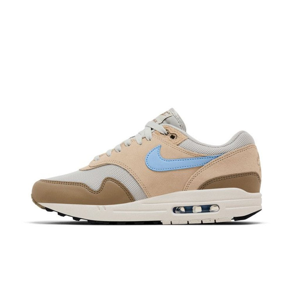 Nike Air Max 1 Essential 'Light Bone Psychic Blue' – hlavní pohled | Purekickz