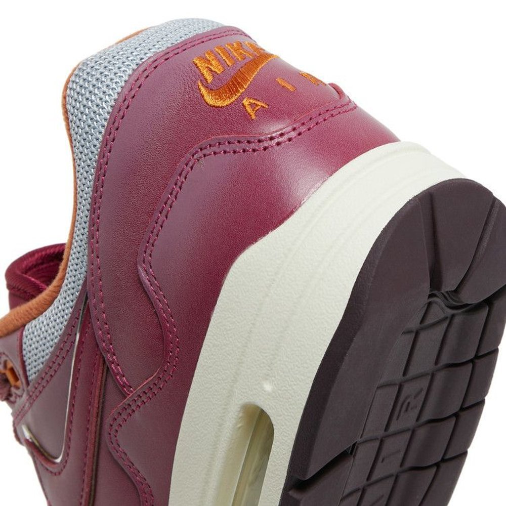 Nike Air Max 1 Patta Waves Rush Maroon – pohled 10 | Purekickz