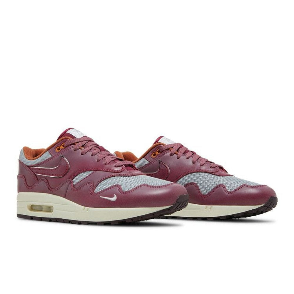 Nike Air Max 1 Patta Waves Rush Maroon – lifestyle foto | Purekickz