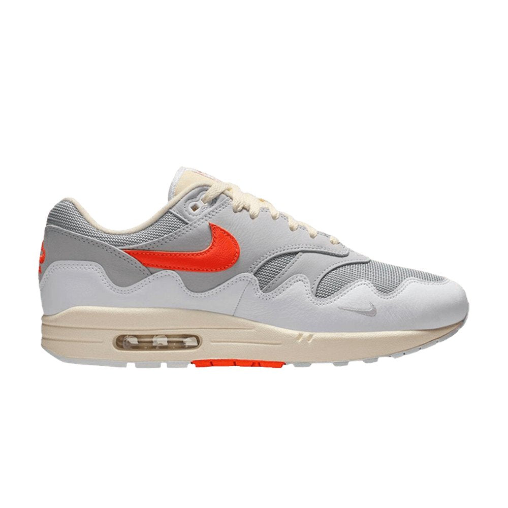 Nike Air Max 1 Patta Waves White Hyper Crimson (Without Bracelet) – hlavní pohled | Purekickz