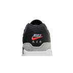 Nike Air Max 1 Premium 'Dark Smoke Grey Flash Crimson' – detail materiálu | Purekickz