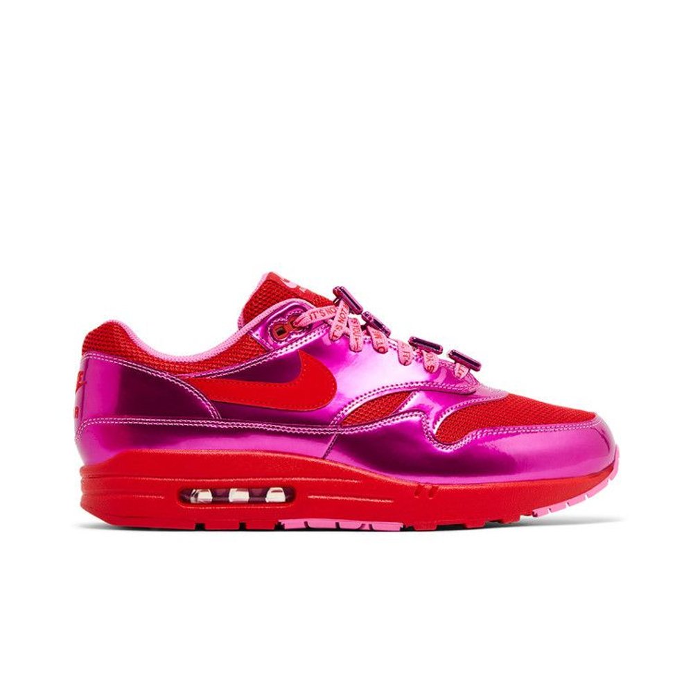 Nike Air Max 1 Premium 'Valentine’s Day Pack - Playful Pink' – boční pohled | Purekickz