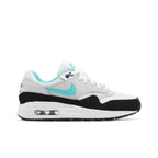 Nike Air Max 1 White Pure Platinum Court Purple Hyper Jade (GS) – boční pohled | Purekickz