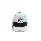 Nike Air Max 1 White Pure Platinum Court Purple Hyper Jade (GS) – detail materiálu | Purekickz