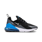 Nike Air Max 270 Black Light Photo Blue (GS) – boční pohled | Purekickz
