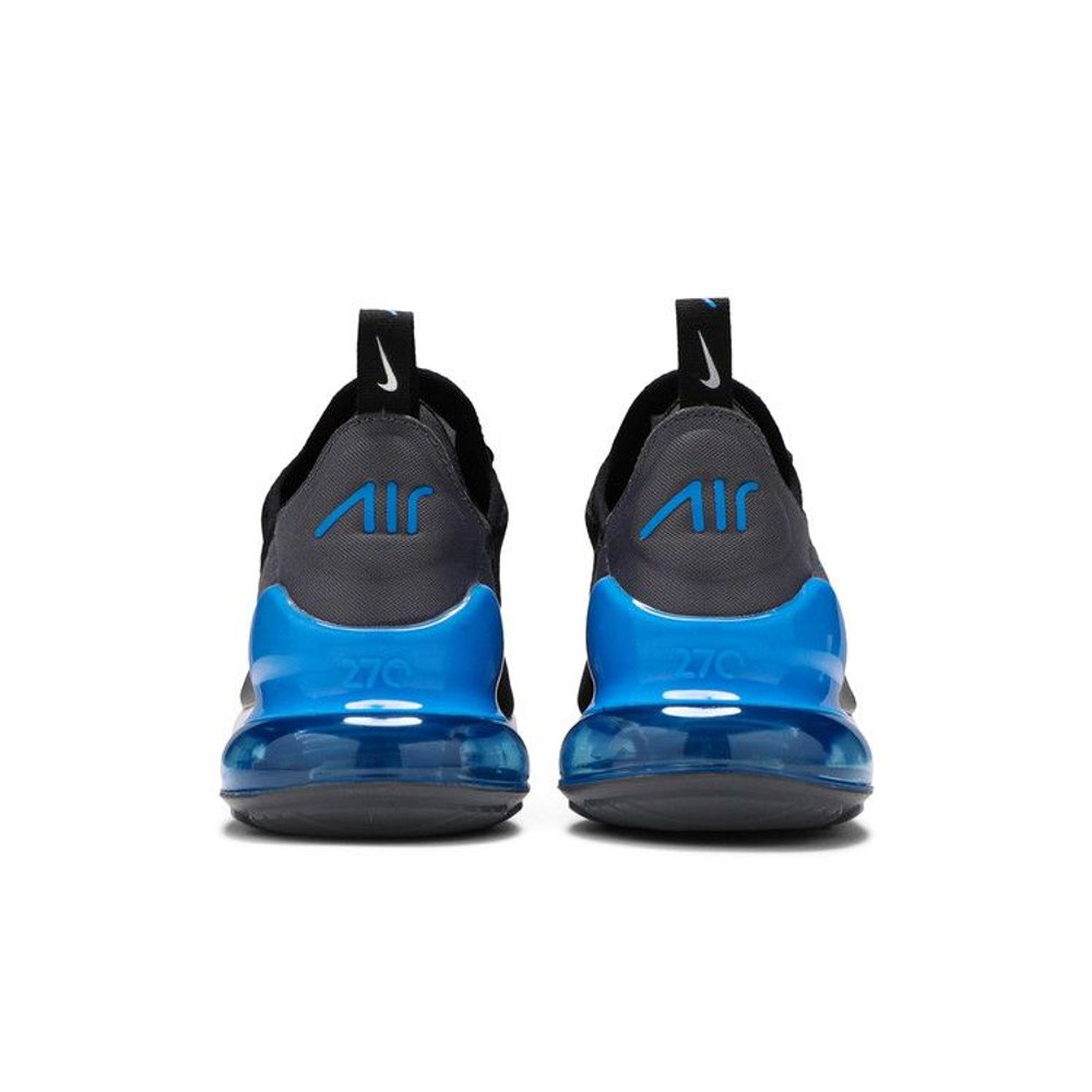Nike Air Max 270 Black Light Photo Blue (GS) – podrážka | Purekickz