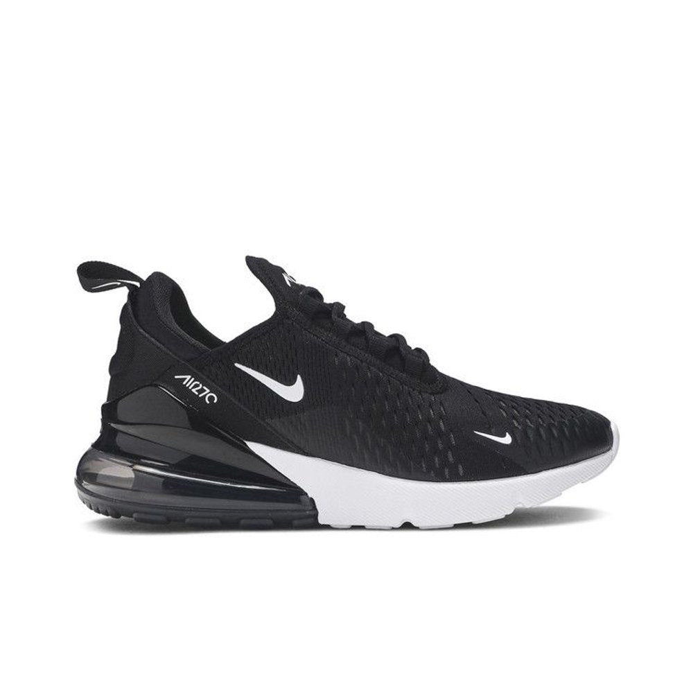 Nike Air Max 270 Black White – boční pohled | Purekickz