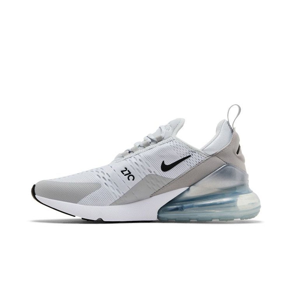 Nike Air Max 270 Pure Platinum Light Smoke Grey Metallic Silver Black (W) – hlavní pohled | Purekickz