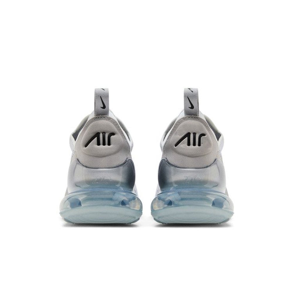 Nike Air Max 270 Pure Platinum Light Smoke Grey Metallic Silver Black (W) – podrážka | Purekickz