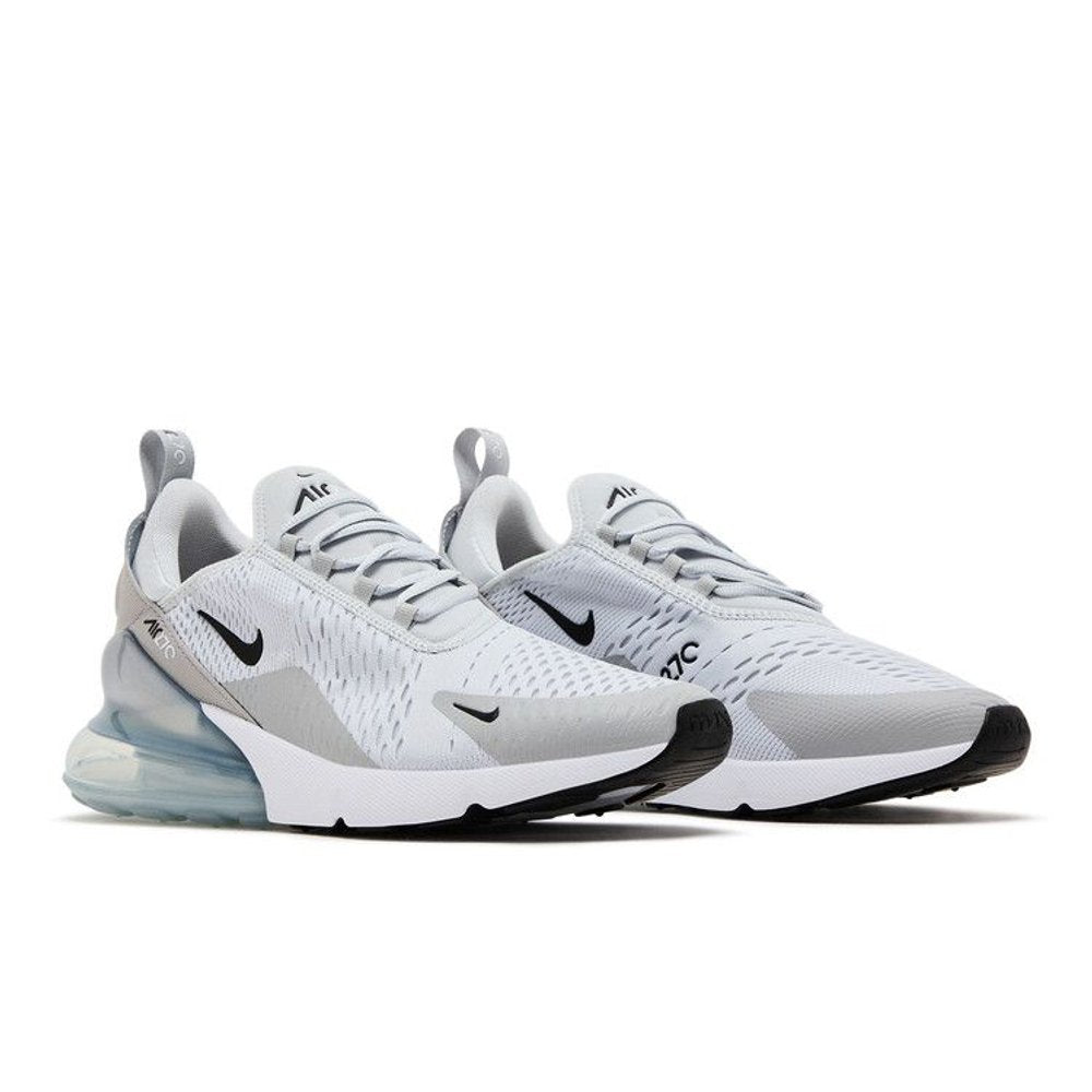 Nike Air Max 270 Pure Platinum Light Smoke Grey Metallic Silver Black (W) – lifestyle foto | Purekickz