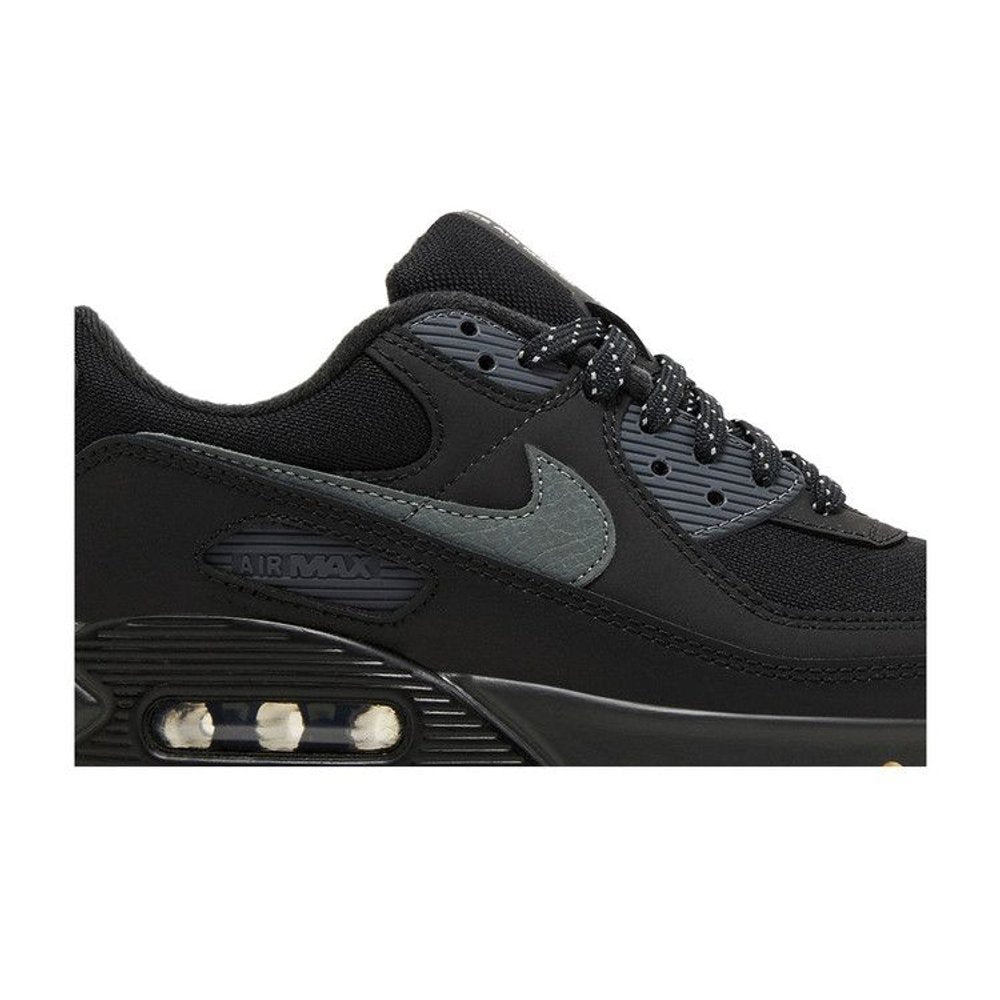Nike Air Max 90 'Black Smoke Grey Gum' – detail | Purekickz