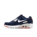 Nike Air Max 90 Leather Obsidian Track Red (GS) – hlavní pohled | Purekickz