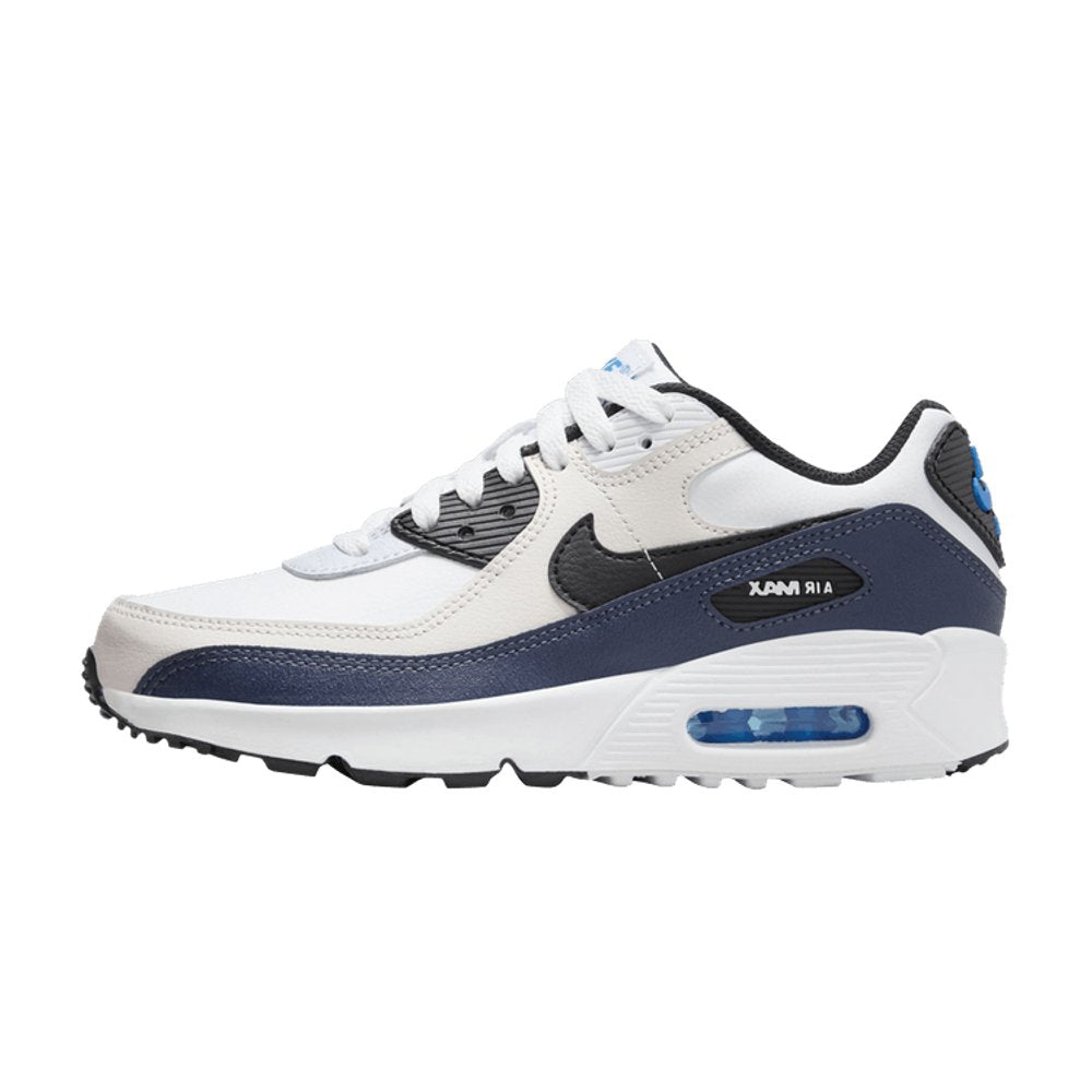Nike Air Max 90 Leather Phantom Thunder Blue (GS) – hlavní pohled | Purekickz