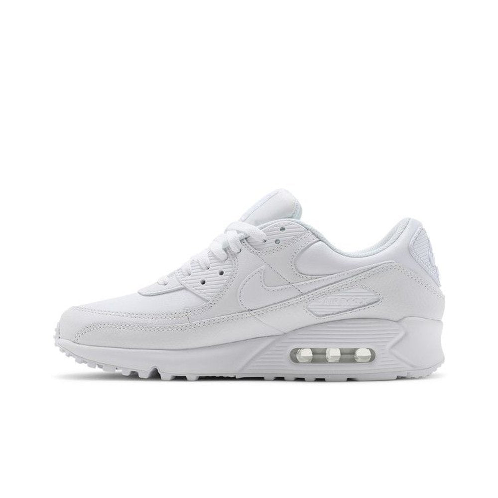 Nike Air Max 90 Leather Triple White – hlavní pohled | Purekickz