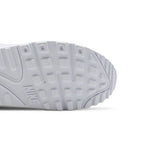 Nike Air Max 90 Leather Triple White – pohled shora | Purekickz