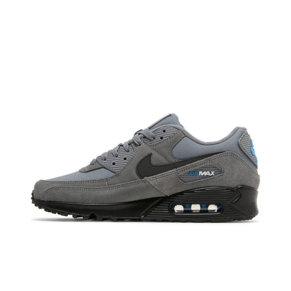 Nike Air Max 90 Smoke Grey Light Photo Blue – hlavní pohled | Purekickz