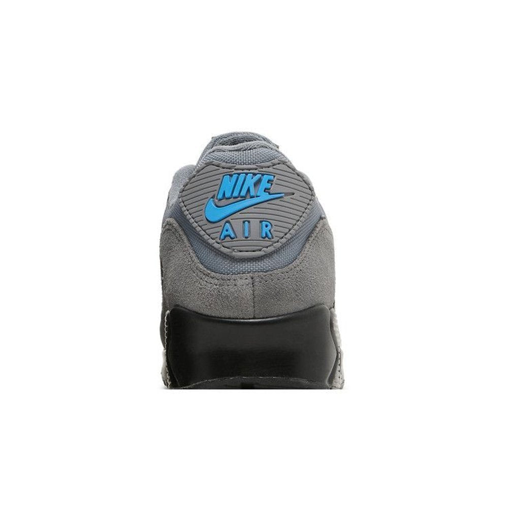 Nike Air Max 90 Smoke Grey Light Photo Blue – detail materiálu | Purekickz