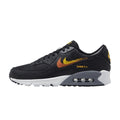 Nike Air Max 90 'Spray Paint Swoosh - Black Gold Orange' – hlavní pohled | Purekickz