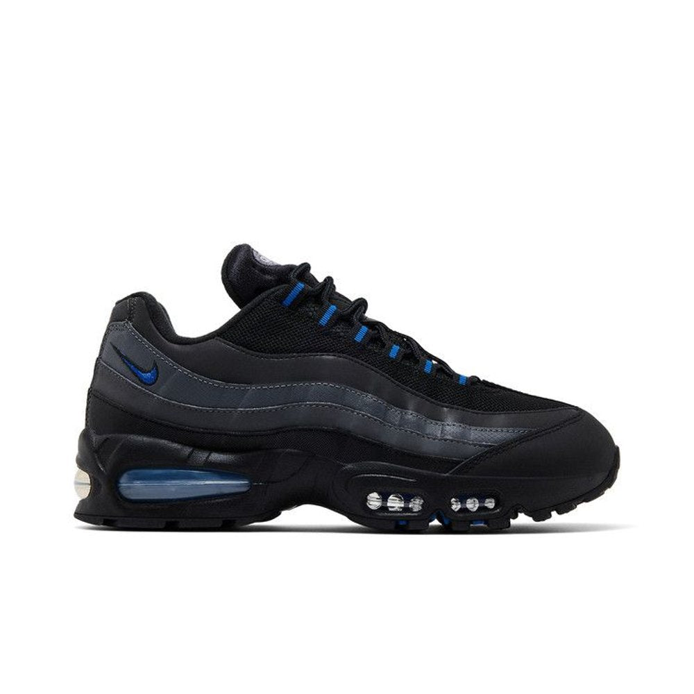 Nike Air Max 95 Big Bubble Black Game Royal – boční pohled | Purekickz