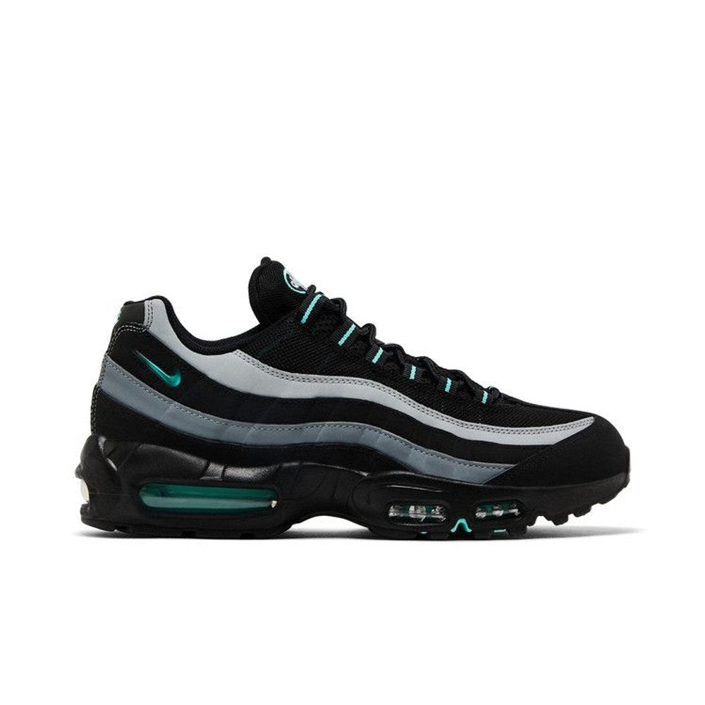 Nike Air Max 95 Black Aurora Green – boční pohled | Purekickz