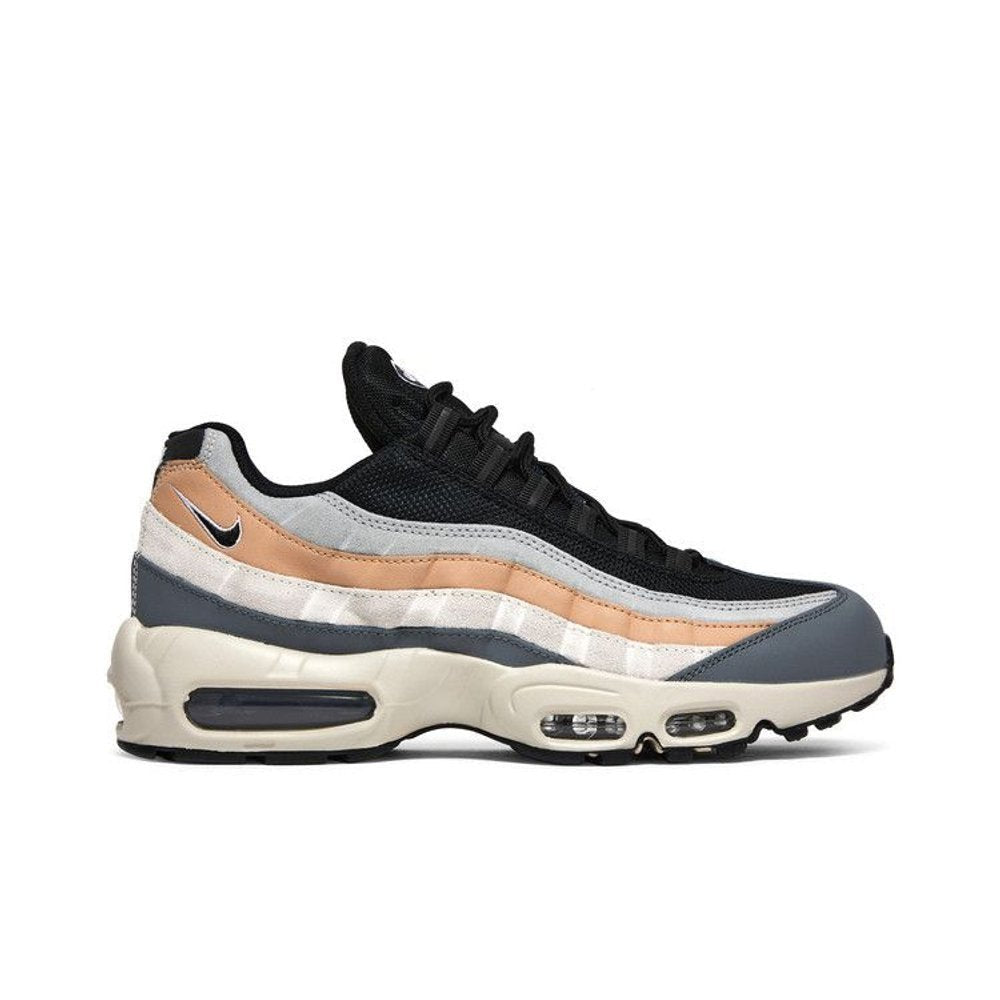 Nike Air Max 95 Black Beige Grey – boční pohled | Purekickz