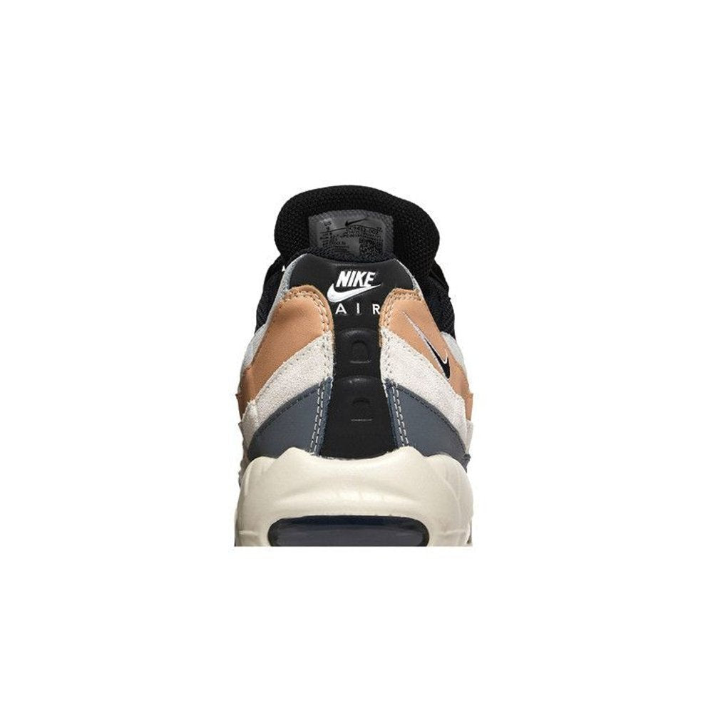 Nike Air Max 95 Black Beige Grey – detail materiálu | Purekickz