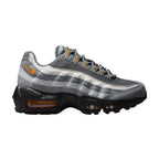 Nike Air Max 95 Grey Orange Black (GS) – boční pohled | Purekickz