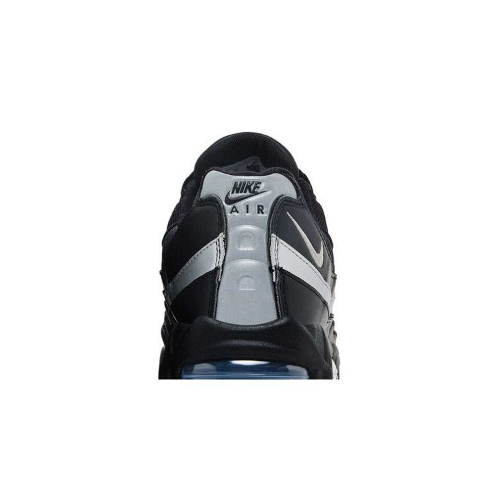 Nike Air Max 95 OG Big Bubble Black White Metallic Silver – detail materiálu | Purekickz