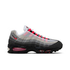 Nike Air Max 95 OG Big Bubble Solar Red 2.0 (2025) – boční pohled | Purekickz