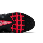 Nike Air Max 95 OG Big Bubble Solar Red 2.0 (2025) – pohled shora | Purekickz